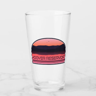 Hoover Reservoir Ohio Red Sunrise Glaskopp