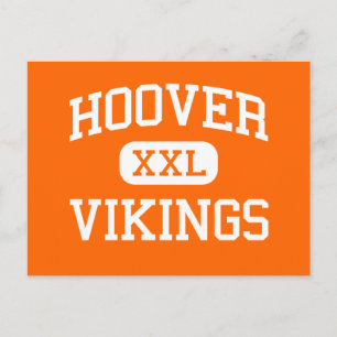 Hoover - Vikings - High School - North Canton Ohio Vykort
