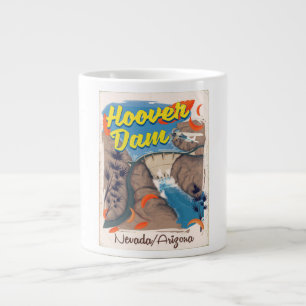 Hooverdammen Nevada/Arizona resaffisch Jumbo Mugg