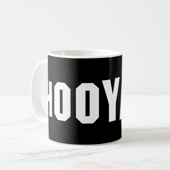 HOOYAH! KAFFEMUGG (Framsida vänster)