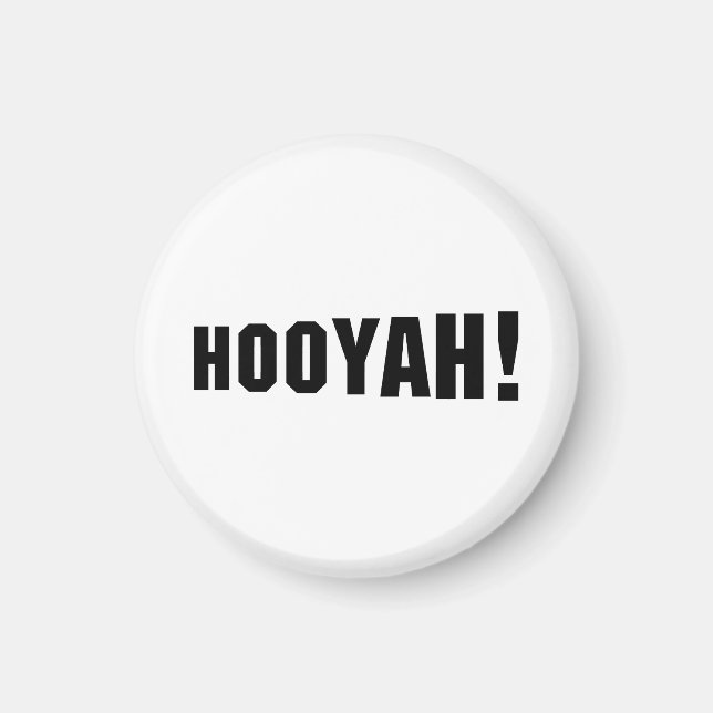 HOOYAH! MAGNET (Framsidan)