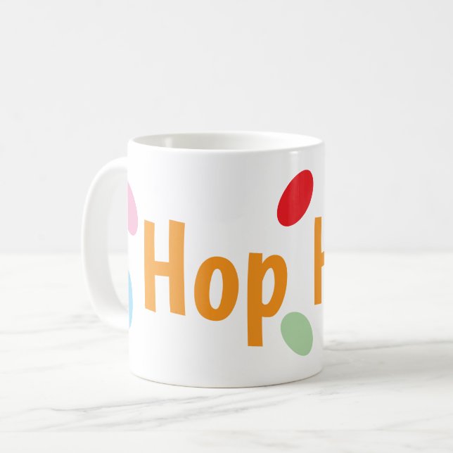 HOP HOP Easter mug Kaffemugg (Framsida vänster)