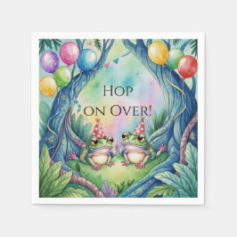 Hop On Over Birthday Party Pappersservett