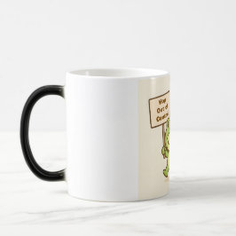 HOP Out of Control Frog Cute Whimsical Life Magisk Mugg