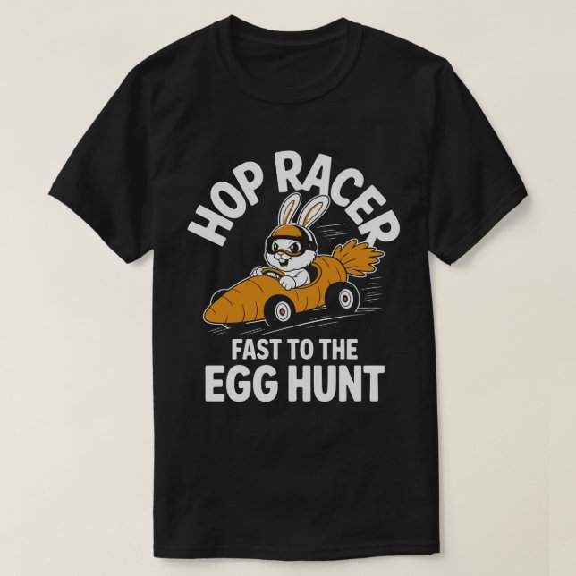 Hop Racer Bunny Tee (Design framsida)