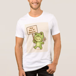 HOP Utan Kontroll Groda Söt Whimsical Liv T Shirt