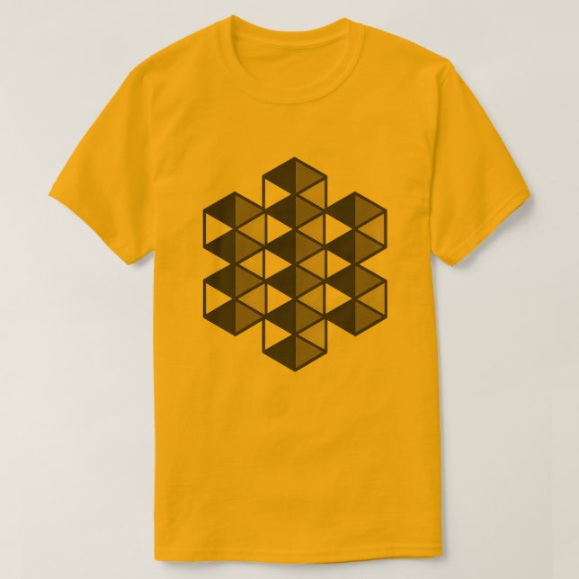Hopade Trianglar Herr T-Shirt (Design framsida)