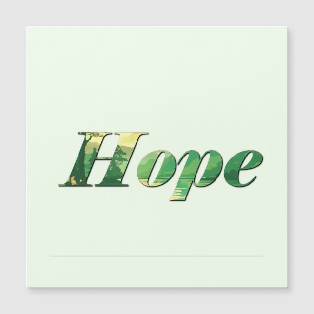 Hope. (Framsida)