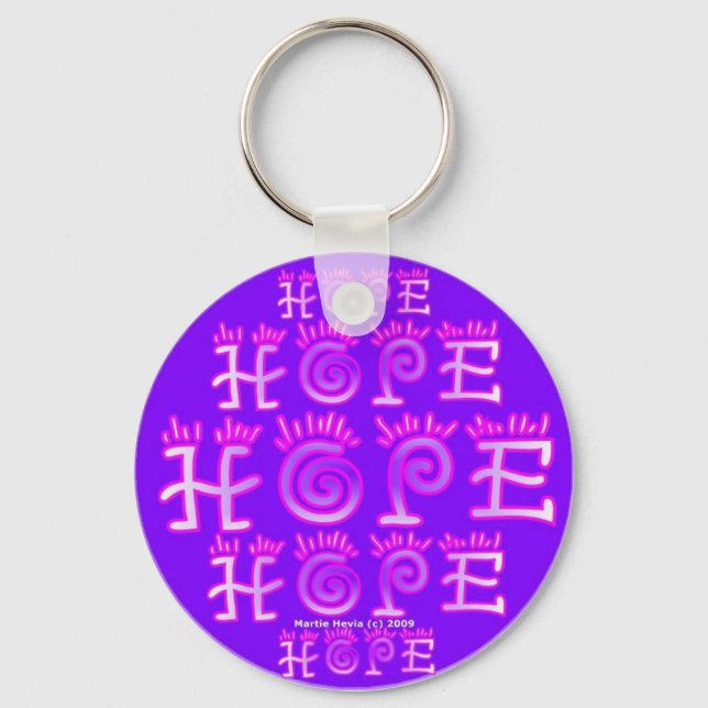 Hope (1a) Keychain Nyckelring (Framsida)