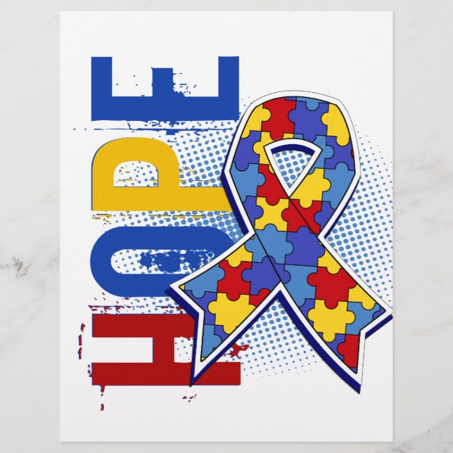 Hope 2 Autism Reklamblad (Framsidan)