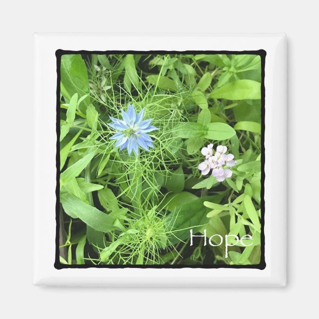 Hope 2 Inch Square Magnet (Framsidan)