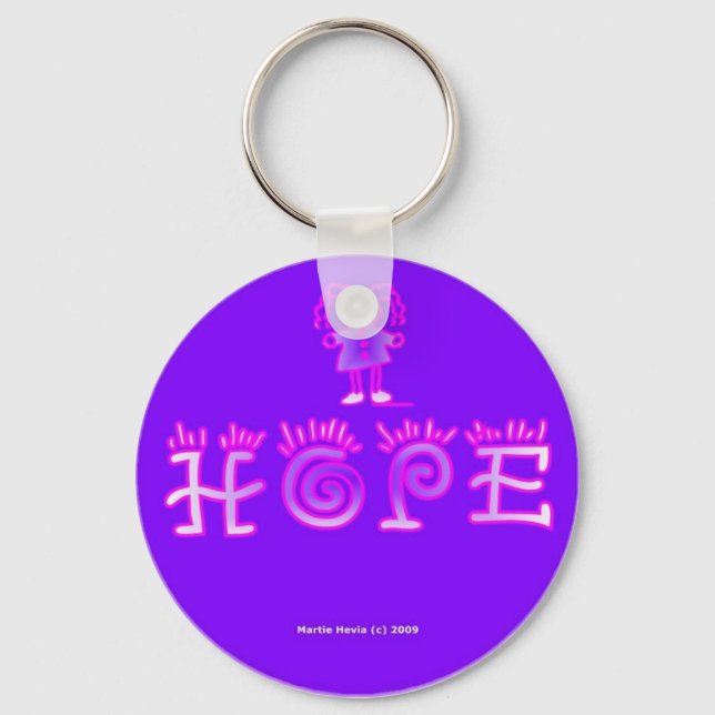 Hope (3a) Keychain Nyckelring (Framsida)