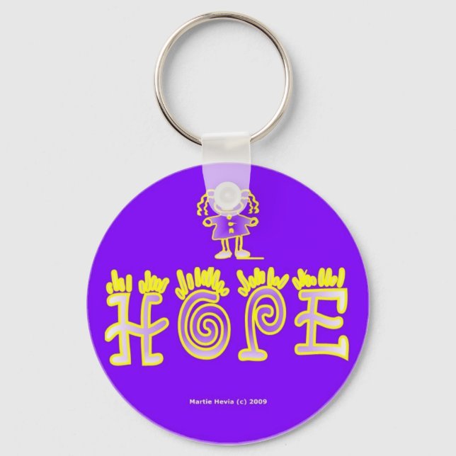 Hope (3b) Keychain Nyckelring (Framsida)
