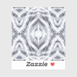 Hope Abstract Black and White Watercolor Art Klistermärken