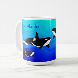 Hope, Alaska Orcas - 15 oz. Combo Mugg