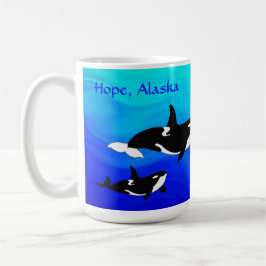Hope, Alaska Orcas - 15 oz. Combo Mugg