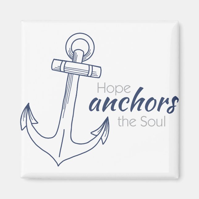 Hope Anchors Magnet (Framsidan)