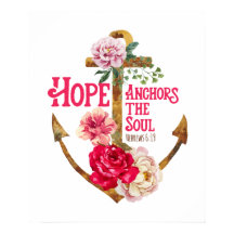Hope Anchors, Soul Art Print