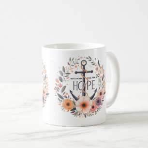 Hope Anchors the Soul Kaffemugg