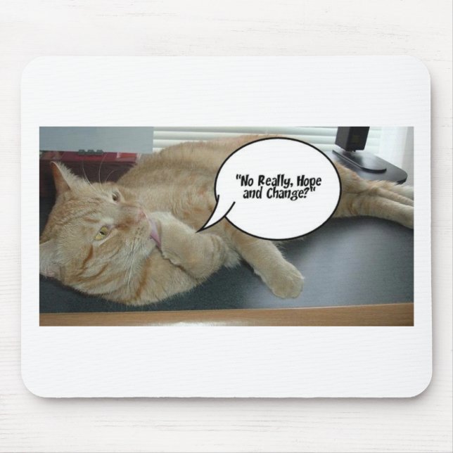 Hope and Change/Cat Humor Musmatta (Framsidan)
