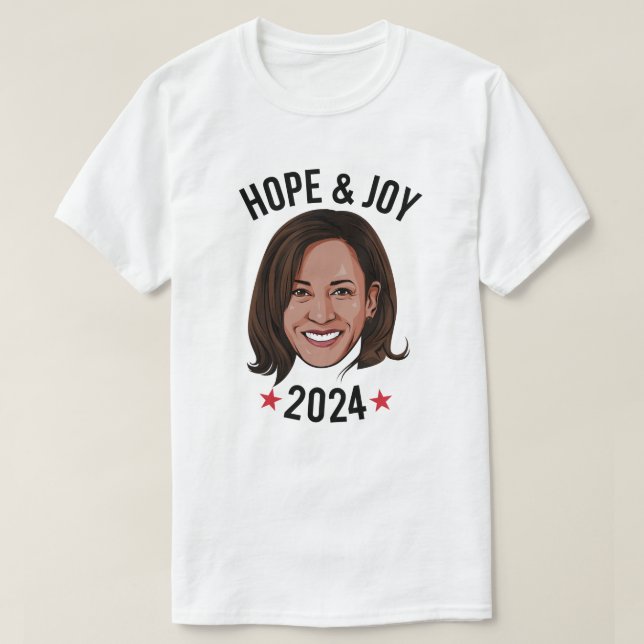 Hope and Joy - Kamala T Shirt (Design framsida)