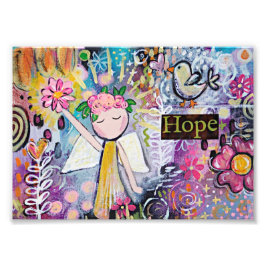 Hope Angel 7x5 Art-utskrift Fototryck