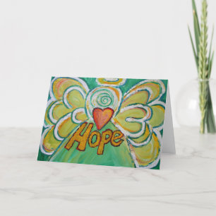 Hope Angel-hälsningskort Helgkort