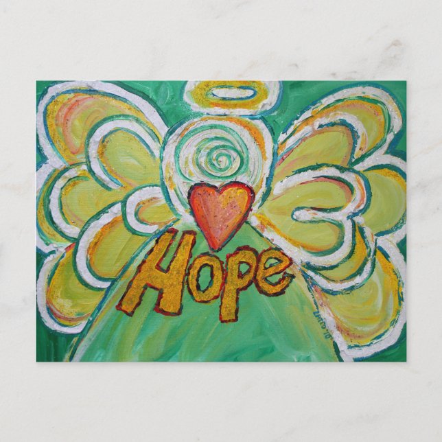 Hope Angel vycard Vykort (Framsida)