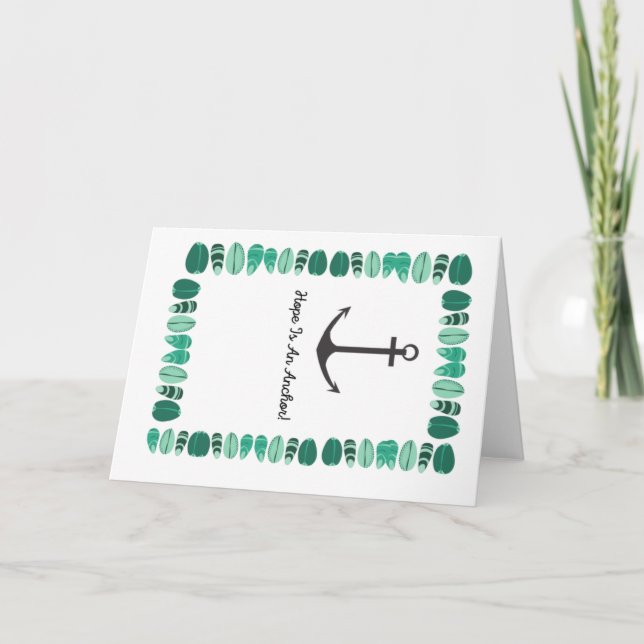 Hope är en Anchor Anteckningskort (Framsida)