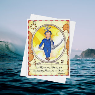 Hope är ett Anchor Fars dag Card Kort