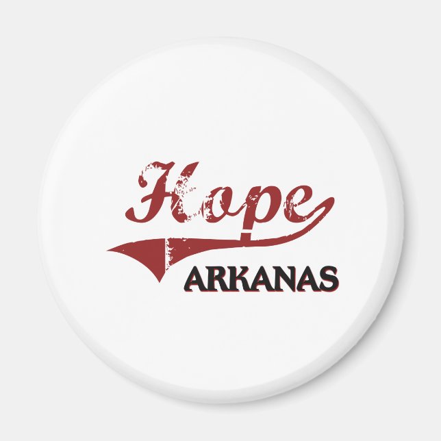 Hope Arkansas City Classic Magnet (Framsidan)