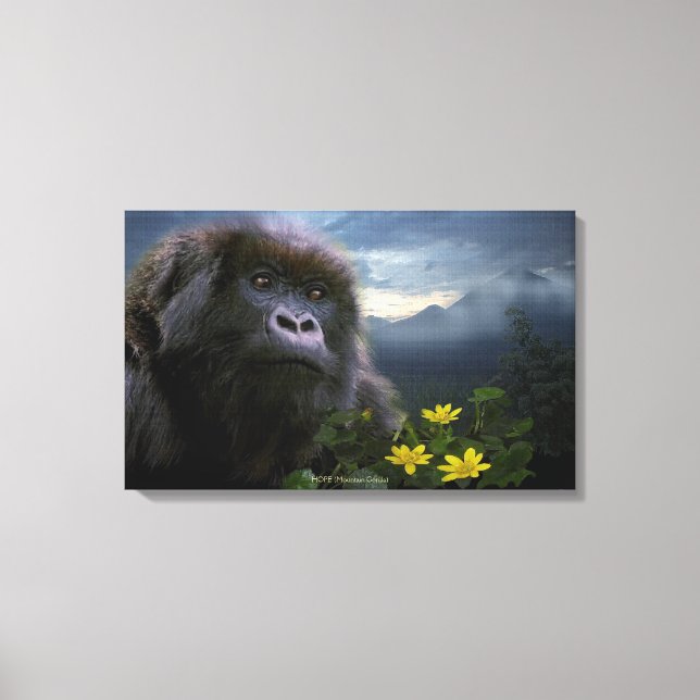 "HOPE" Art. Canvastryck (Framsida)