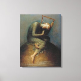 Hope (av George Frederick Watts) Canvastryck