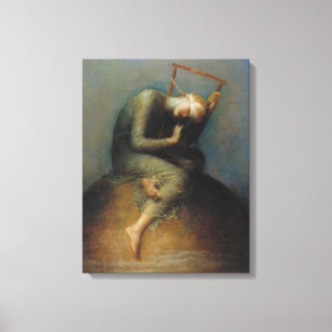 Hope (av George Frederick Watts) Canvastryck