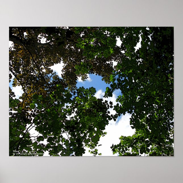 HOPE blå himmel kommer Poster (Framsidan)