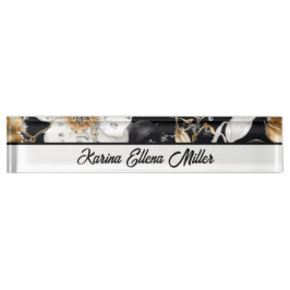 Hope Blommigt Desk Name plate 2 1004NP2