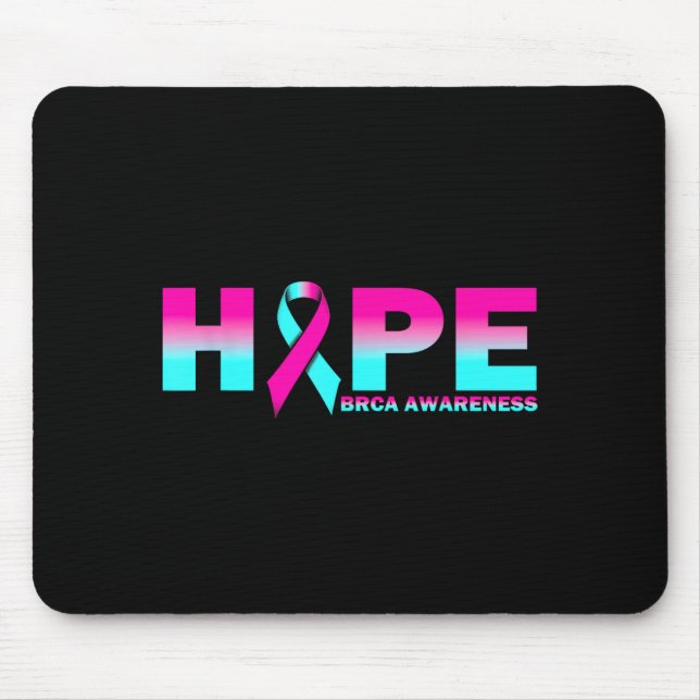 Hope BRCA Awareness Bröstcancer nk Band Musmatta (Framsidan)