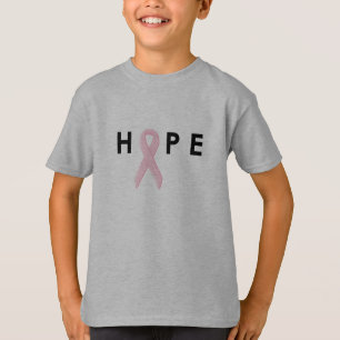 Hope Breast Cancer Ribbon Tee
