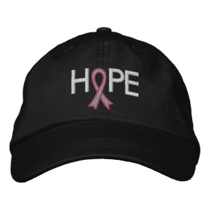 HOPE - Bröstcancer Broderad Keps