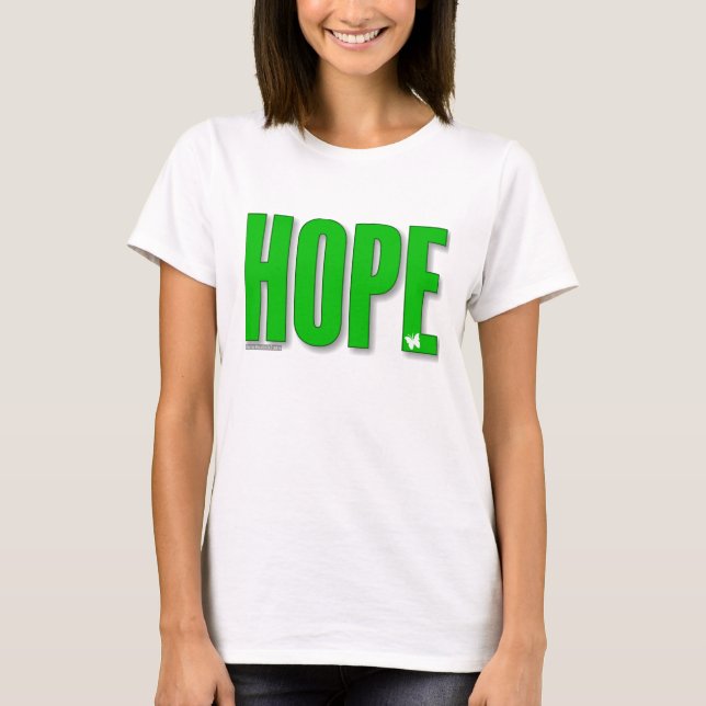 Hope (Butterfly) Shirt Tee Shirt (Framsida)