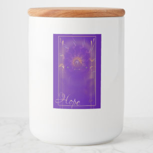 Hope Canister Mat Etikett