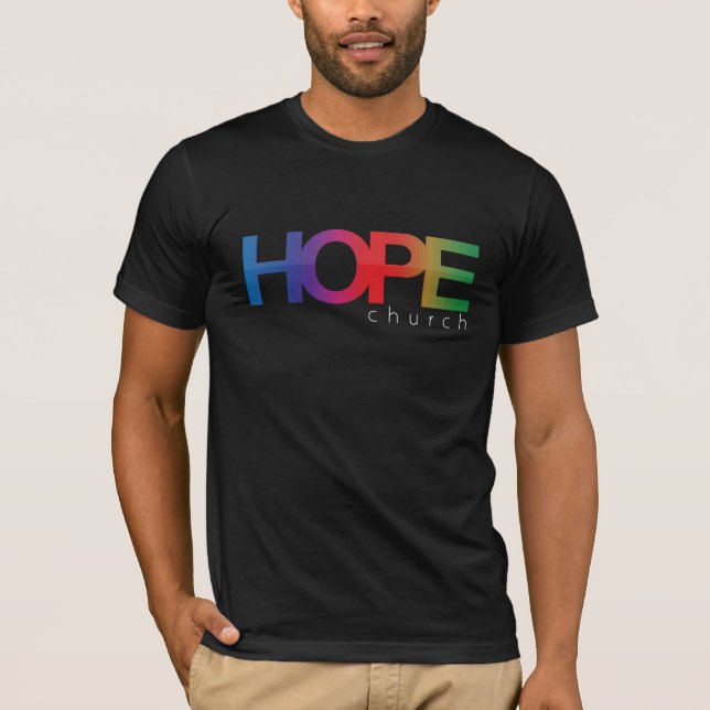 Hope Church Rainbow Shirt T (Framsida)