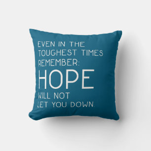 Hope citerar Ocean Blue Kudde