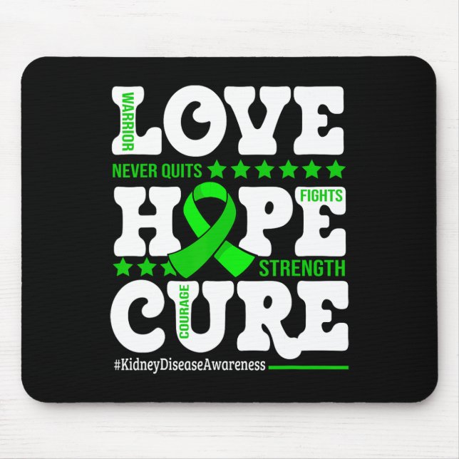 Hope Cure Warrior Kidney Disease Awareness Support Musmatta (Framsidan)