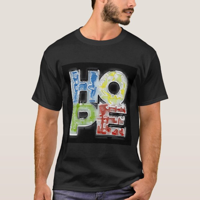 HOPE Design T Shirt (Framsida)