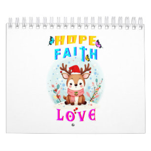 Hope Faith Kärlek Kalender