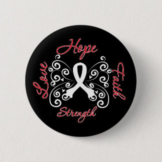 Hope Faith Kärlek Strength Lung Cancer Knapp