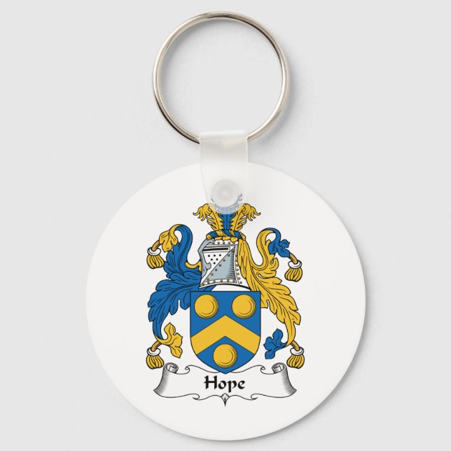 Hope Family Crest Nyckelring (Framsida)