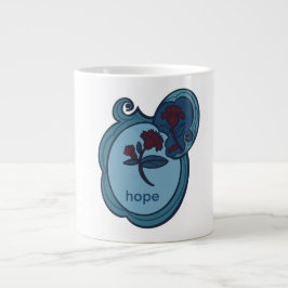Hope Floral Nature inspired Mug Jumbo Mugg