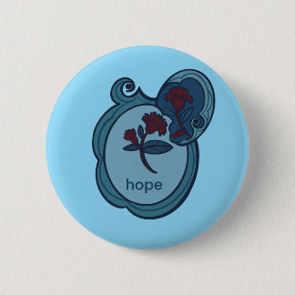 Hope Floral NatureInspired Button Knapp